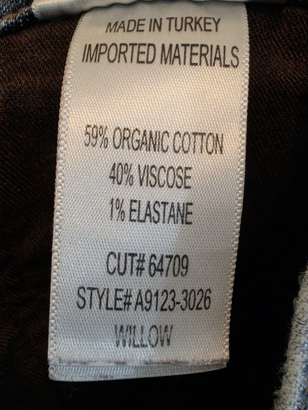Agolde Willow Mid Rise Slim Straight Jeans Womens 27 Medium Wash (ALTERED) - Picture 8 of 14